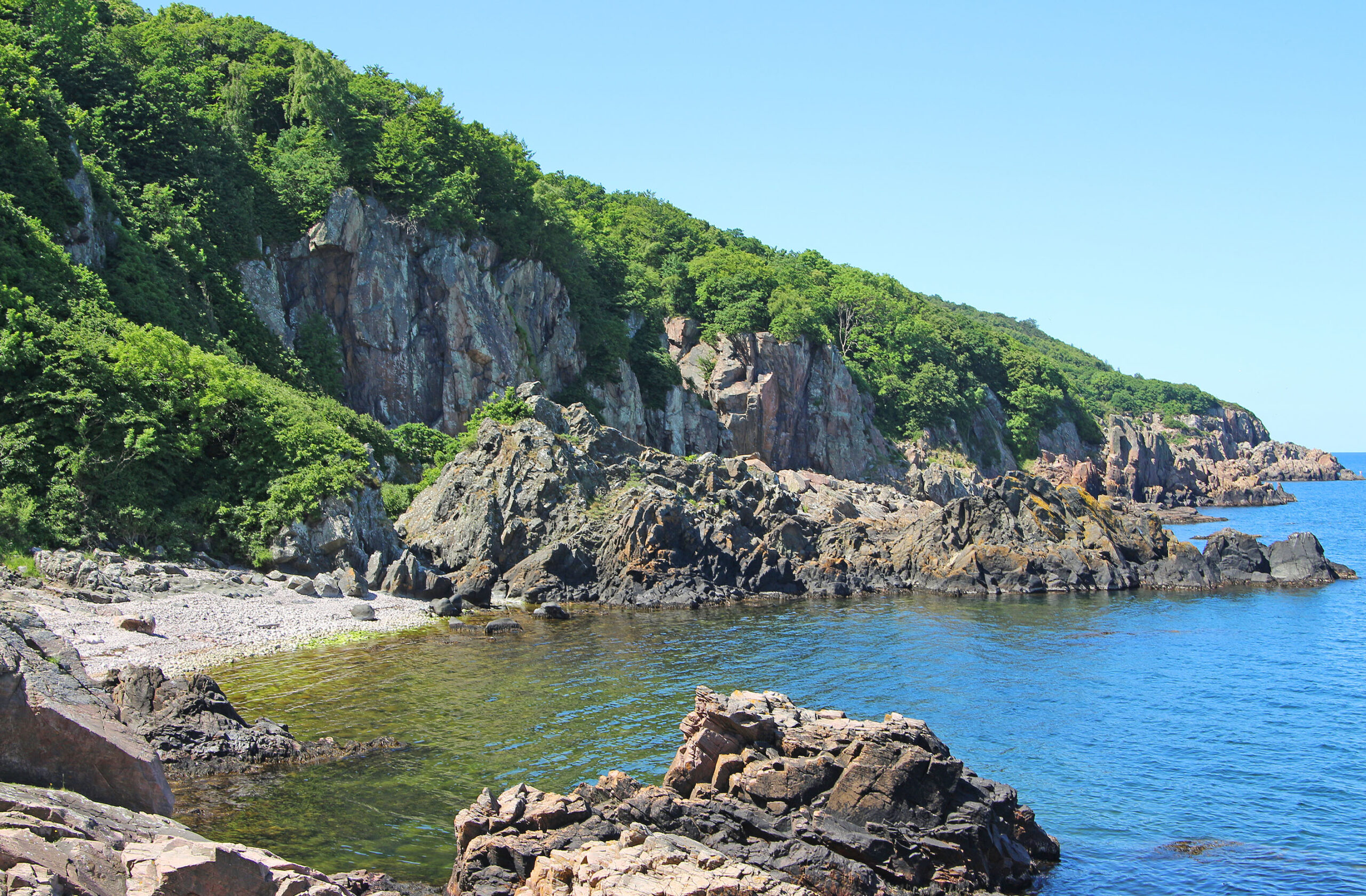 Strandmal på Kullaberg